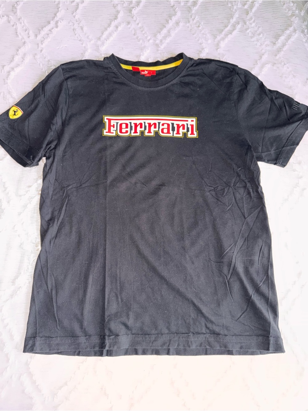 Puma x Scuderia Ferrari F1 Racing Logo Tee – Men’s L